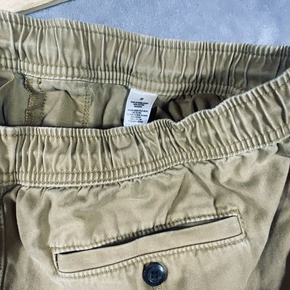 Aeropostale Joggers Medium Brown Pants Casual Drawstring Loose  Tapered 3 Pair - Picture 5 of 11